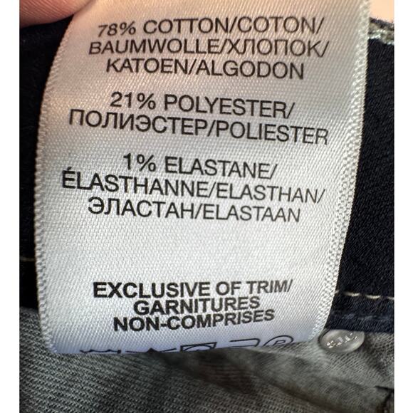 Silver Jeans Co Suki Mid Slim Bootcut Jeans W29 L35 Dark Wash Indigo - Picture 11 of 11